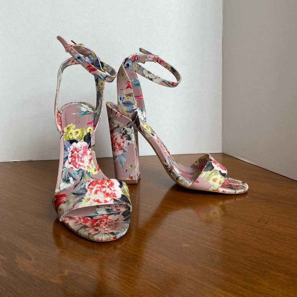 Aldo Miyaa Floral Sandals